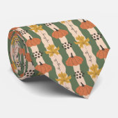 Citrouille à main et Cravate Motif à feuille (Roulé)