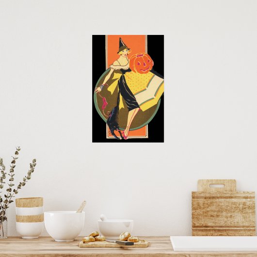 Citrouille Art Déco Witch Jack-o'-lantern (Cuisine)