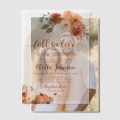 Citrouille Automne  Automne Baby shower Invitation (Décalage (Couple))