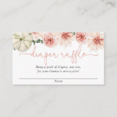 Citrouille automne baby shower de la couche cartes (Devant)