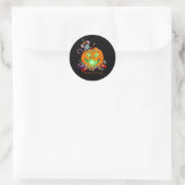 citrouille avec autocollants (Sac)