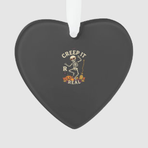 Citrouille Balai de squelette dansant Creep It Rea