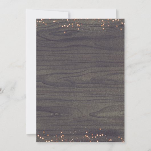 Citrouille blanche rustique bois Merci (Dos)