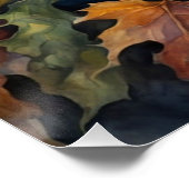 Citrouille bleu - Poster (Coin)