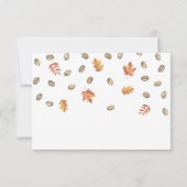 Citrouille café Merci nuptiale douche (Dos)