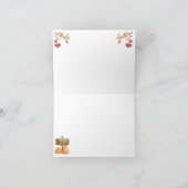 citrouille carte de remerciements (Intérieur)