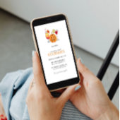 Citrouille Carving et Cocktails Invitation Hallowe