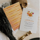 Citrouille Carving et Cocktails Invitation Hallowe