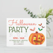 Citrouille & chauves-souris, Invitation à la fête (Debout devant)