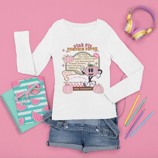 Citrouille Citrouille de patchs - Citrouille rose