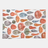 Citrouille Collection Aquarelle Serviette de cuisi (Horizontal)