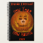 Citrouille, Crâne flamboyant (Devant)