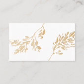 Citrouille d'aquarelle d'automne Carte d'enregistr (Dos)