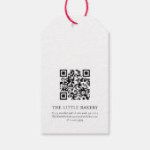 Citrouille d'aquarelle Thanksgiving Étiquette de p (Dos)