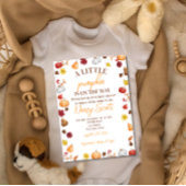 Citrouille d'automne est en route invitation