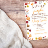 Citrouille d'automne est en route invitation