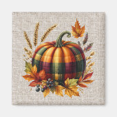 Citrouille d'automne Magnet (Devant)