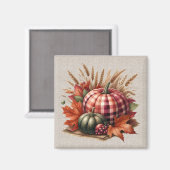 Citrouille d'automne Magnet (Recto/Verso)