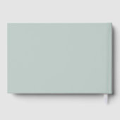 Citrouille d'automne Mariage livre d'hôtes (Verso)