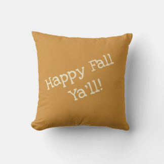 Citrouille d'automne Orange Coussin