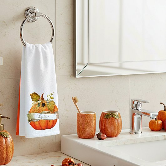 Citrouille d'automne personnalisable