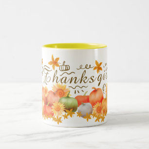 Citrouille d'automne Thanksgiving Mug