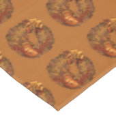 Citrouille d'automne Wreath Thanksgiving Nappe (Angle)