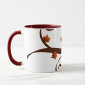 Citrouille de chute - tasse (Gauche)