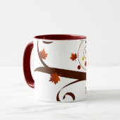 Citrouille de chute - tasse (Devant gauche)