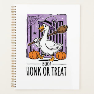 Citrouille de sorcière Halloween Honk ou Treat