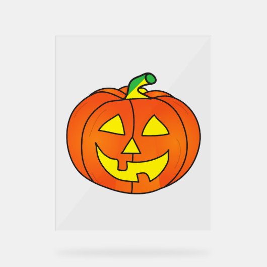 Citrouille d'Halloween (Recto)
