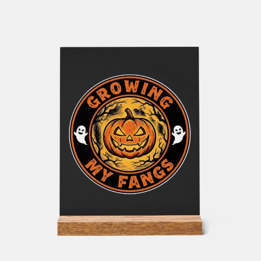Citrouille d'Halloween de fantôme de dessin de cro (Recto)