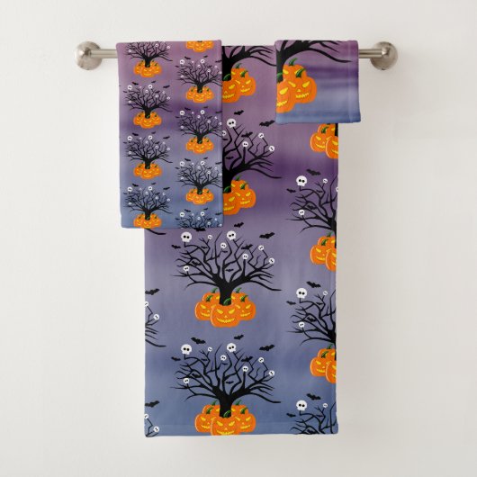Citrouille d'Halloween Jack o’ Lanterne Dead Tree (En situation)