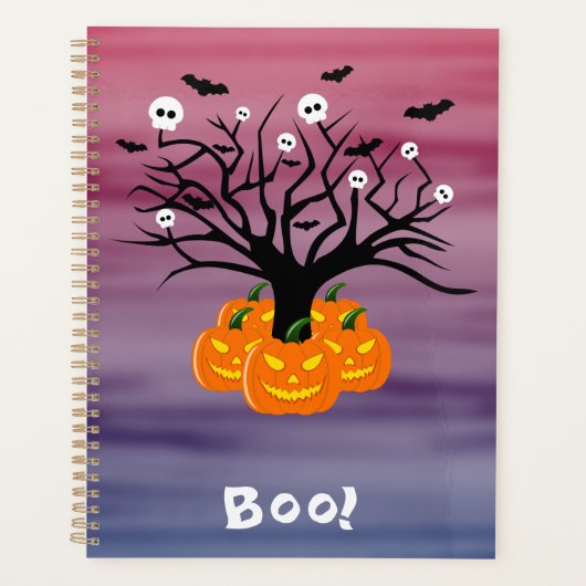 Citrouille d'Halloween Jack o’ Lanterne Dead Tree (Devant)