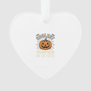 Citrouille d'Halloween la plus cool du jardin Vint