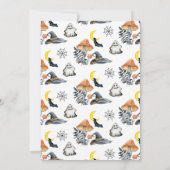 Citrouille d'Halloween Petit Boo Baby Carte de rem (Dos)