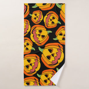 Citrouille d'Halloween : Symbole Vintage d'automne