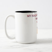 Citrouille d'Halloween Valentine Queen Mug (Gauche)