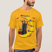 Citrouille d'or (Unisex) T-shirt d'Halloween (Devant)