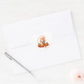Citrouille doux Sticker (Enveloppe)