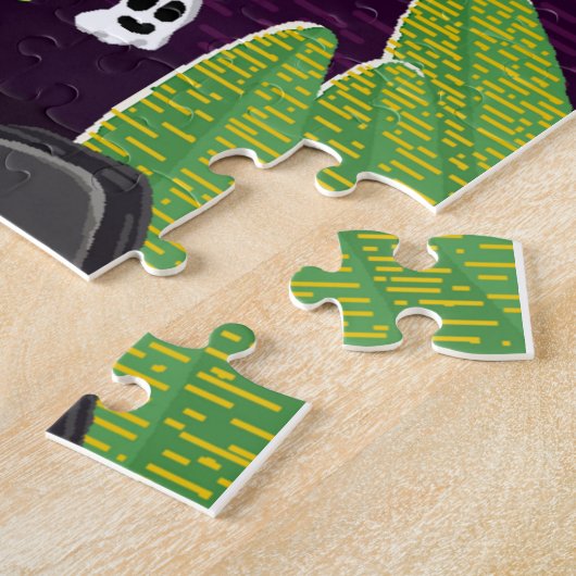 Citrouille éffrayant Adventure Jigsaw Puzzle Puzzl (Côté)