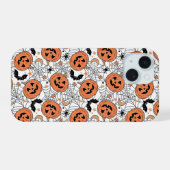 Citrouille éffrayant Motif Halloween (Verso Horizontal)