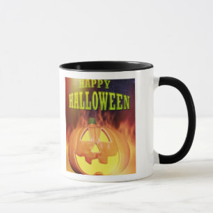 Citrouille éffrayant - Mug d'Halloween personnalis