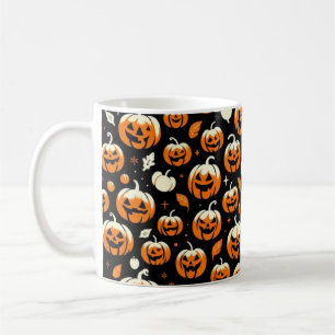 Citrouille éffrayant Patch Mug