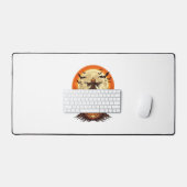 Citrouille effrayante Épouvantail Maison hantée Pl (Clavier et souris)