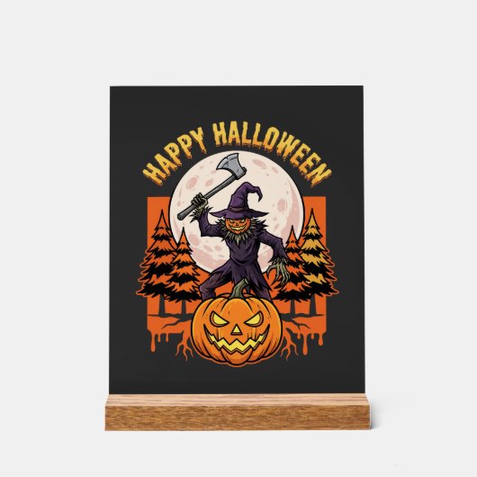 Citrouille effrayante pour Halloween Vector (Recto)