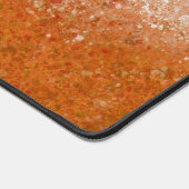 Citrouille épice Abstrait Art Desk Mat (Coin)