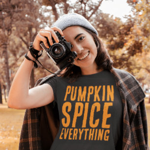 CITROUILLE ÉPICEZ TOUT L'AUTOMNE T-SHIRTS