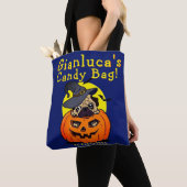 Citrouille fait sur commande de carlin de sac de (De près)