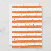 Citrouille Fall Festival Watercolor Invitation (Dos)